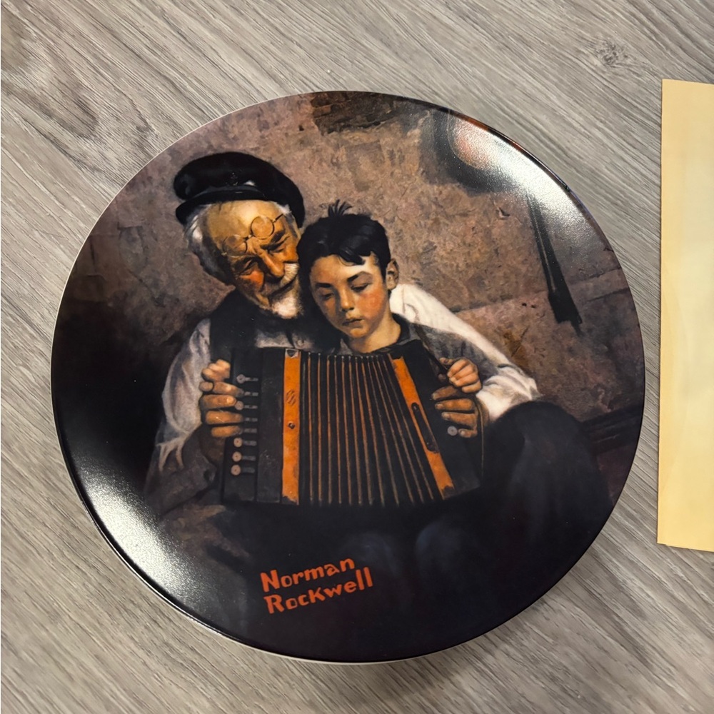 Norman Rockwell Collective Plate